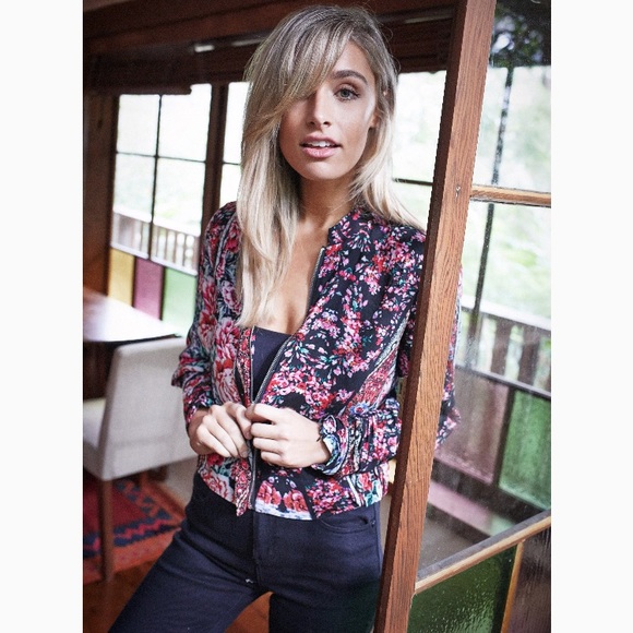 HP Jaase pink floral triumph jacket NWT - Picture 2 of 8